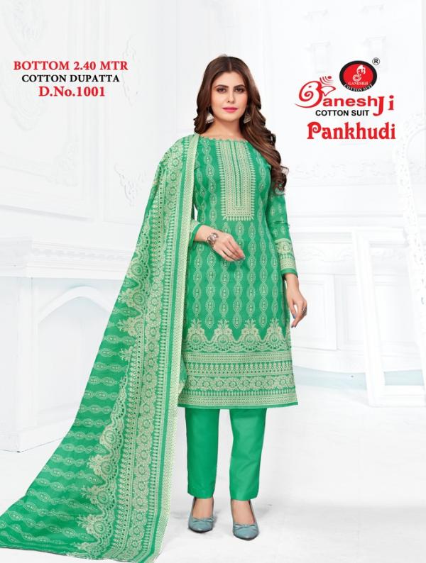 Ganeshji Pankhudi Vol-1Cotton Designer Exclusive Dress Material